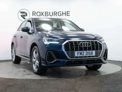 Używany Audi Q3 S-Line 150 KM (110 kW) 2021 Niebieski SUV