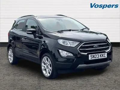 Used Ford Ecosport Titanium 123 HP (90 kW) 2023 Black SUV