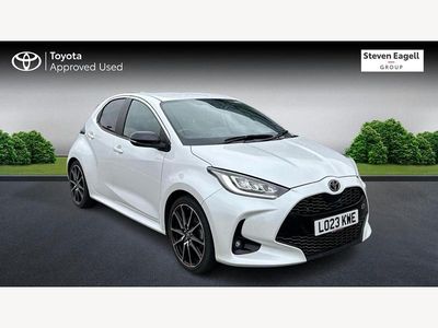 Used Toyota Yaris Hybrid Sport 2023 White Hatchback