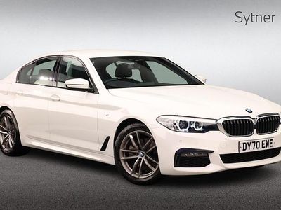 Used BMW 520 M Sport 188 HP (138 kW) 2020 White Sedan