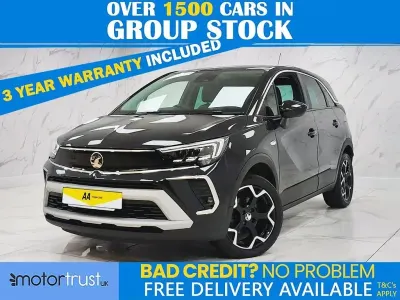 Usado Vauxhall Crossland Elite 110 CV (80 kW) 2021 Negro SUV