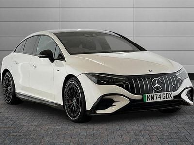 Begagnad Mercedes EQE AMG 53 Edition 459 kW (625 HK) 2024 Vit Sedan