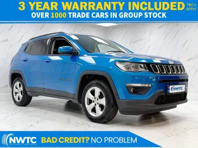 Used Jeep Compass Longitude 140 HP (102 kW) 2019 Blue SUV