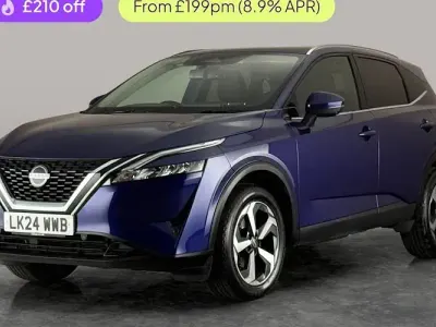Used Nissan Qashqai N-Connecta 140 HP (102 kW) 2023 Blue SUV