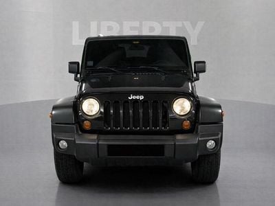 Used Jeep Wrangler Sahara 2012 Dark green SUV