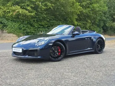 Used Porsche 911 Carrera 4 Cabriolet 2019 Blue Cabriolet
