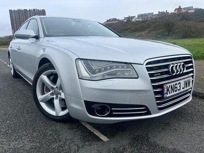 Used Audi A8 2013 Silver Sedan