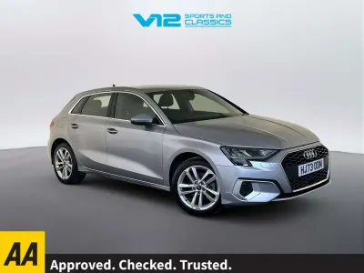 Used Audi A3 Sportback Sport 150 HP (110 kW) 2023 Silver Hatchback