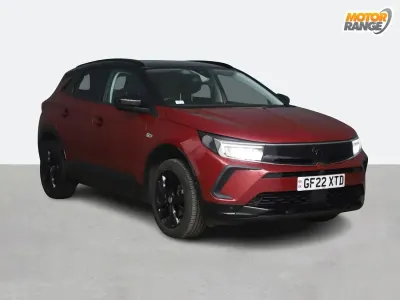 Used Vauxhall Grandland X GS Line 2022 Red SUV
