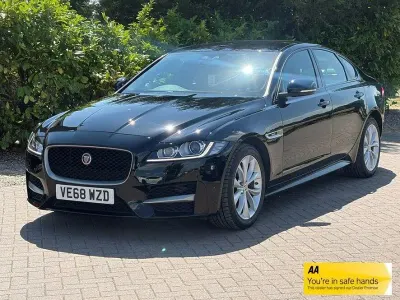 Used Jaguar XF R-Sport 250 HP (183 kW) 2018 Black Sedan