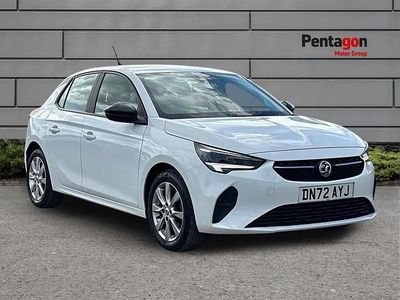 Used Vauxhall Corsa Design Edition 73 HP (53 kW) 2022 White Hatchback