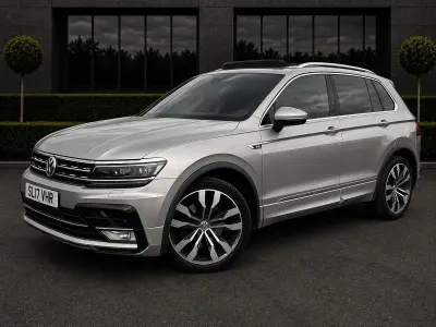 Used VW Tiguan R-line 190 HP (139 kW) 2017 Silver SUV