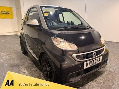 Used Smart ForTwo Cabrio Passion 71 HP (52 kW) 2013 Black Cabriolet