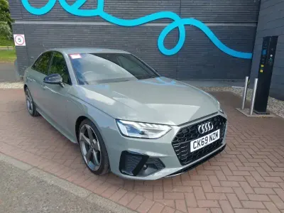 Used Audi A4 Black Edition 150 HP (110 kW) 2019 Grey Sedan
