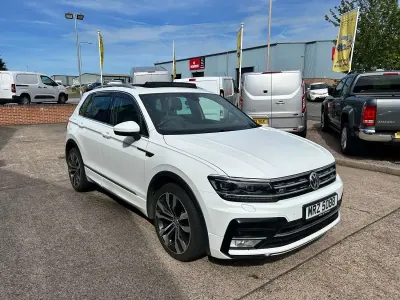 Used VW Tiguan R-line 150 HP (110 kW) 2017 White SUV