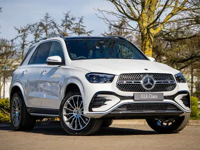 New Mercedes GLE400 AMG Line Premium 381 HP (280 kW) 2025 White SUV