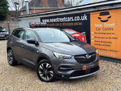 Used Vauxhall Grandland X Sport 130 HP (95 kW) 2019 Grey SUV