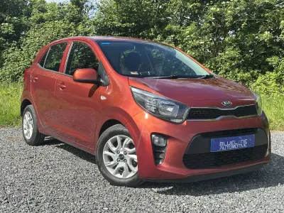Used Kia Picanto 83 HP (61 kW) 2018 Orange Hatchback