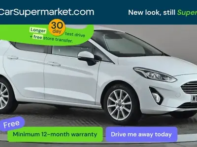 Begagnad Ford Fiesta Titanium 101 HK (74 kW) 2021 Halvkombi