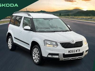 White Used 2015 Skoda Yeti Outdoor SE SUV | £13,991 (Fair price)