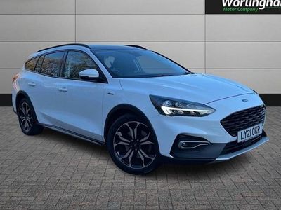 Used Ford Focus Active X 120 HP (88 kW) 2021 White Estate