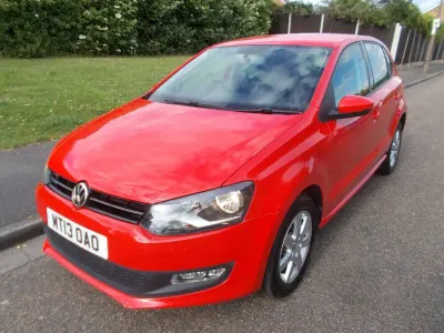 Used VW Polo Match 2013 Red Hatchback