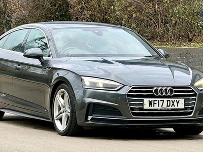 Grey Used 2017 Audi A5 Sportback S-Line Hatchback | £10,490 (Fair price)