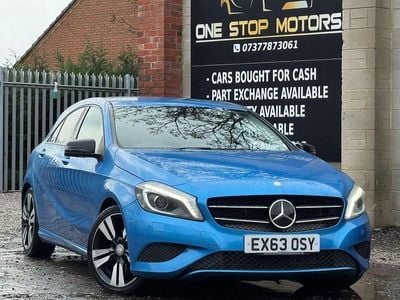 Used Mercedes A200 2013 Blue Hatchback