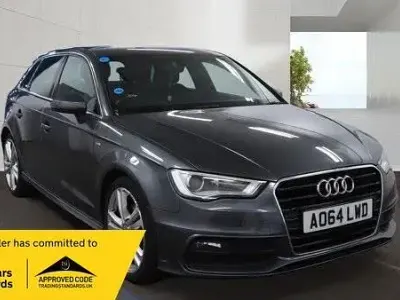 Used Audi A3 S-Line 2015 Grey Hatchback