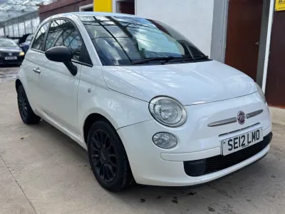 Used Fiat 500 S 85 HP (62 kW) 2012 White Hatchback