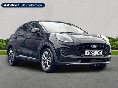 Black Used 2025 Ford Puma Titanium Hatchback | £20,899 (Fair price)