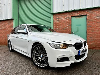 Begagnad BMW 318 M Sport 2013 Vit Kombi