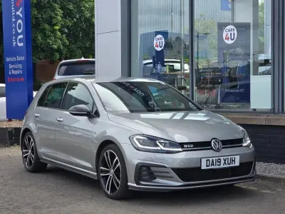 Used VW Golf VII GTD 184 HP (135 kW) 2019 Silver Hatchback