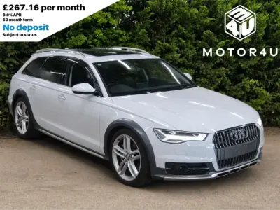 Used Audi A6 Allroad Comfort 333 HP (244 kW) 2015 White Estate