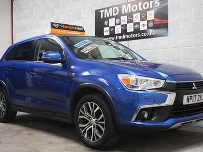 Blue Used 2017 Mitsubishi ASX SUV | £6,695 (Good price)