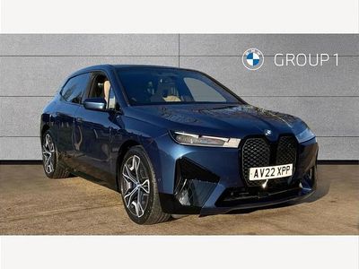 Blue Used 2022 BMW iX M Sport SUV | £32,995 (Good price)