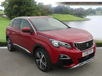 Used Peugeot 3008 Allure 130 HP (95 kW) 2018 Red SUV