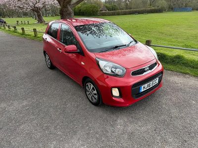 Used Kia Picanto 66 HP (48 kW) 2016 Red Hatchback