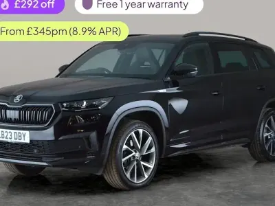 Used Skoda Kodiaq SportLine 150 HP (110 kW) 2023 Black SUV