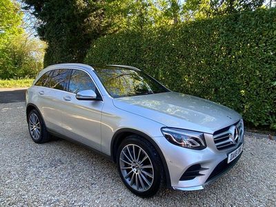 Begagnad Mercedes GLC220 AMG Line Premium 2018 Silver Kombi