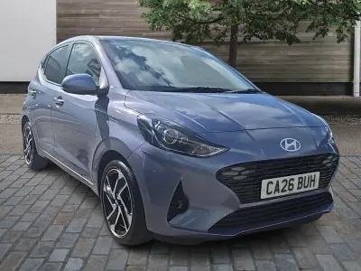 New Hyundai i10 Premium 79 HP (58 kW) 2026 Blue Hatchback