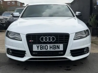 Used Audi S4 Design 333 HP (244 kW) 2010 White Sedan