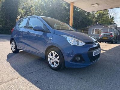 Used Hyundai i10 SE 2015 Blue Hatchback