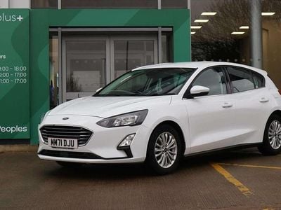 Used Ford Focus Titanium 2022 White Hatchback