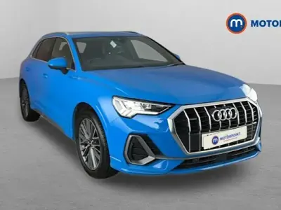 Used Audi Q3 S-Line 190 HP (139 kW) 2021 Blue SUV