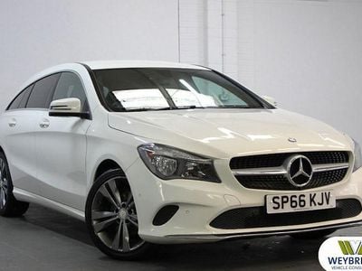 White Used 2016 Mercedes CLA220 Shooting Brake Estate | £9,245 (Fair price)