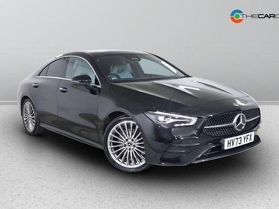 Black Used 2023 Mercedes CLA200 AMG Line Premium Coupe | £25,975 (Fair price)