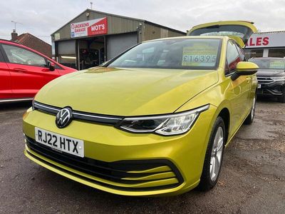 Yellow Used 2022 VW Golf VIII Life Hatchback | £15,995 (Fair price)