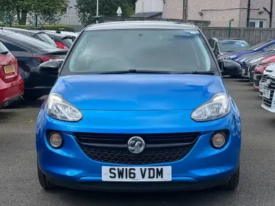 Używany Vauxhall Adam 69 KM (50 kW) 2016 Niebieski Hatchback