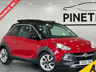 Used Vauxhall Adam Rocks 115 HP (84 kW) 2015 Red Hatchback